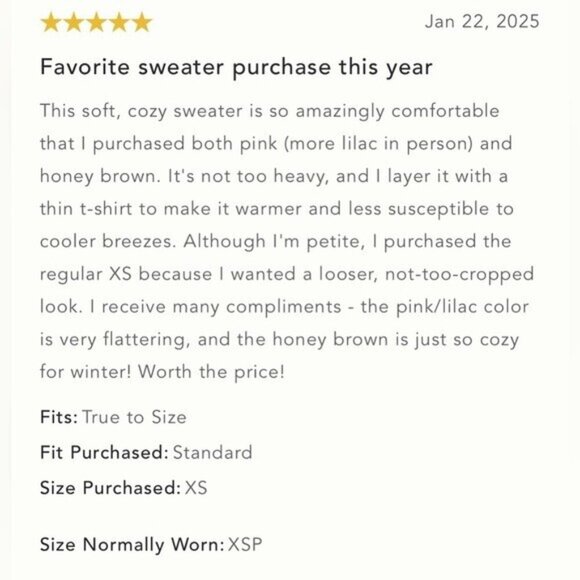 NWT Size S - Anthropologie Textured Mock-Neck Sweater (Made in Italy) - Picture 10 of 16